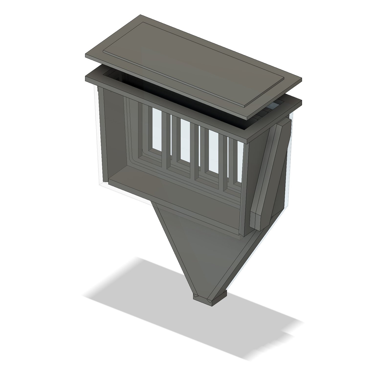 V1 Unassembled Electrolysis Cell CLEAR - Image 2