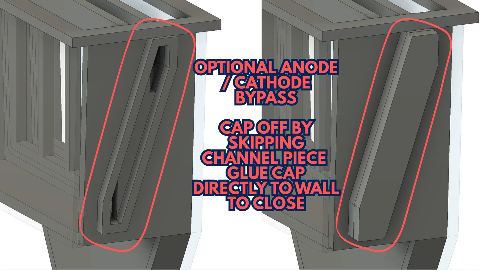 V1 Unassembled Electrolysis Cell CLEAR - Image 3