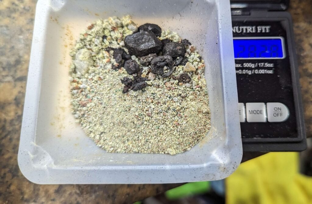 Rare earth material produced by SEM TECH on a lab scale