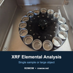 XRF elemental analysis service, single sample